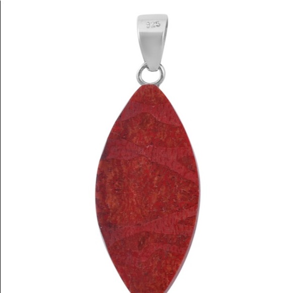 Sponge Coral Pendant in Sterling Silver - Picture 4 of 8